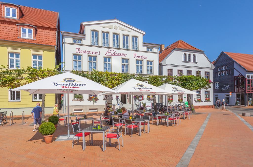 Restaurant & Pension Eshramo Barth Exterior photo