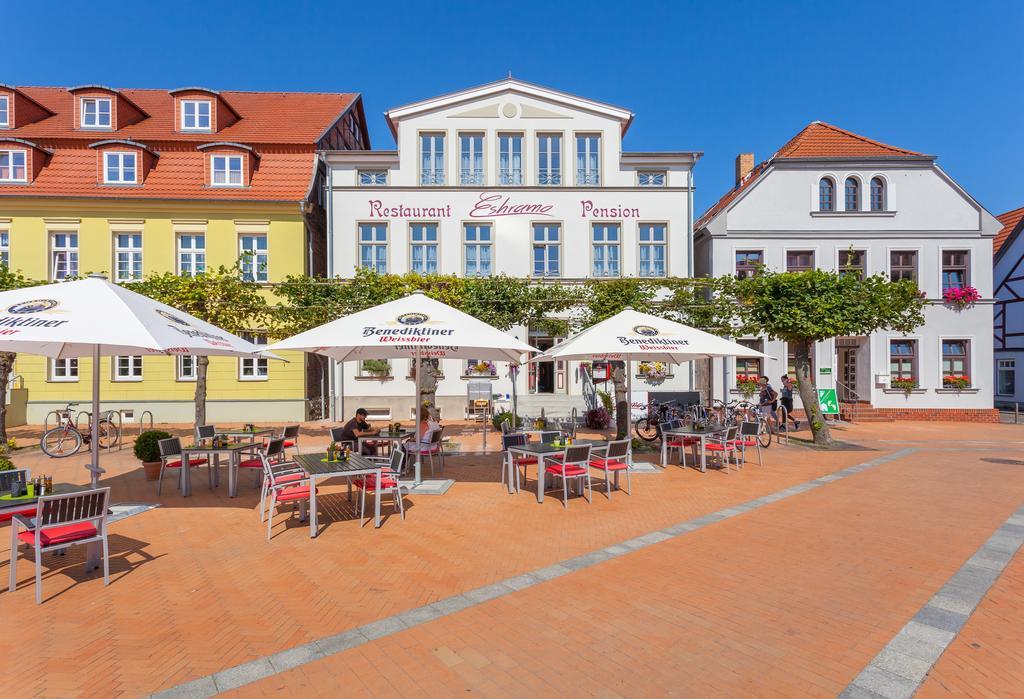 Restaurant & Pension Eshramo Barth Exterior photo